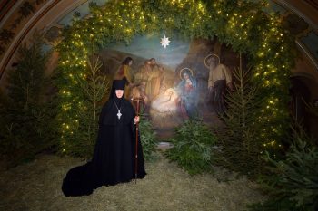 Поздравление Игумении Феофании с праздником Рождества Христова!